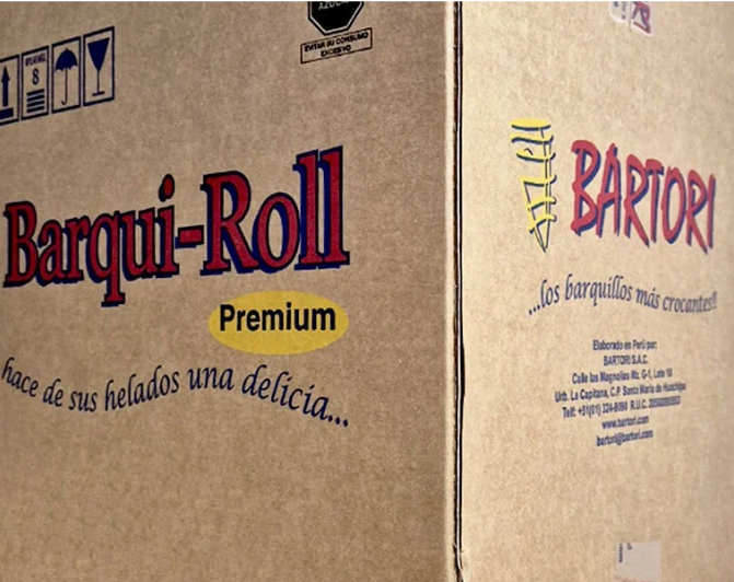 Caja de conos normales